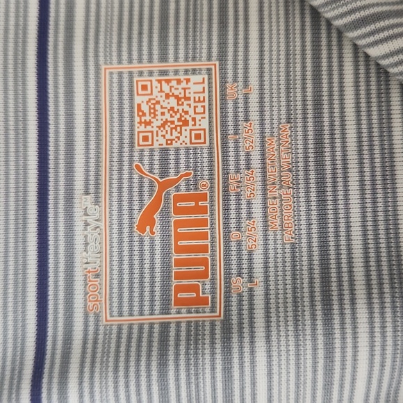 Puma mens golf shirt - Picture 3 of 3